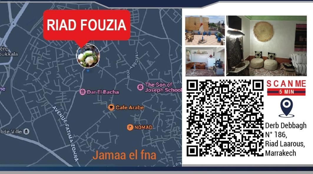 Riad Fouzia Marrákes Kültér fotó